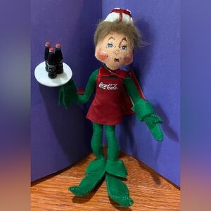NWT Annalee 9” Coca-Cola Soda Jerk # 760312